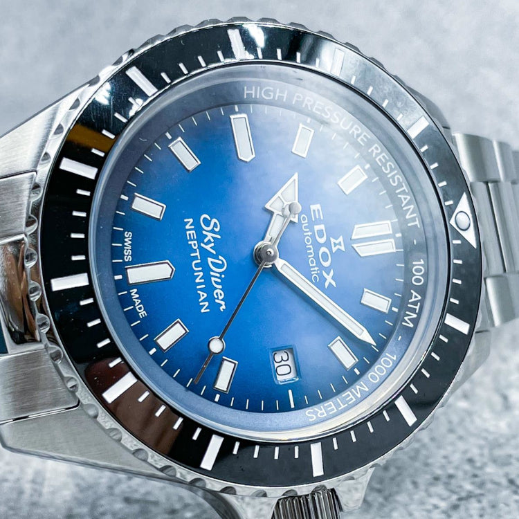 EDOX SKYDIVER- 80120-3NM-BUIDN