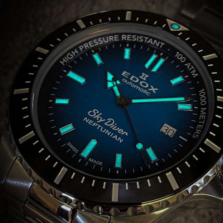EDOX SKYDIVER- 80120-3NM-BUIDN