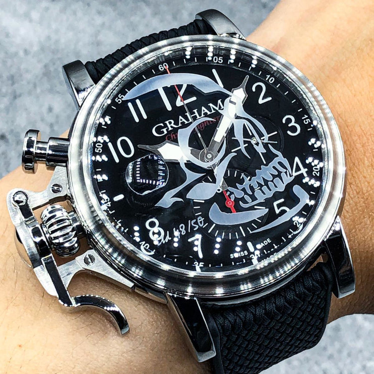 GRAHAM Graham Chronofighter GRAND VINTAGE " SKULL"