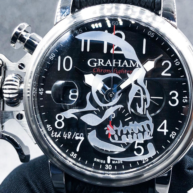 GRAHAM Graham Chronofighter GRAND VINTAGE " SKULL"