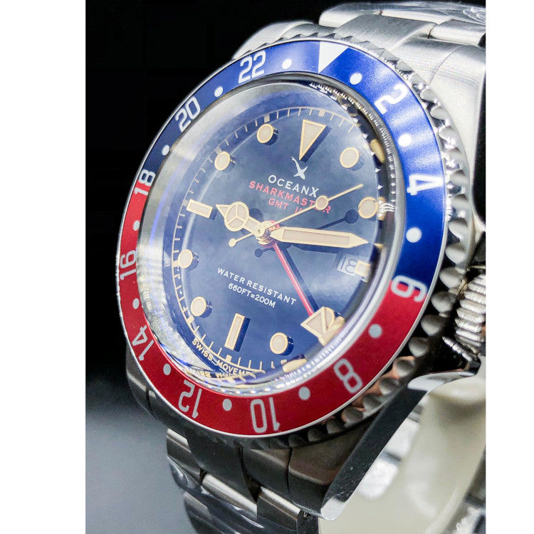 OCEAN X SHARKMASTER GMT II SMS-GMT-211