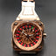 ROMAGO ROULETTE MASTER SKELETON AUTOMATIC RM085-ROSE GOLD