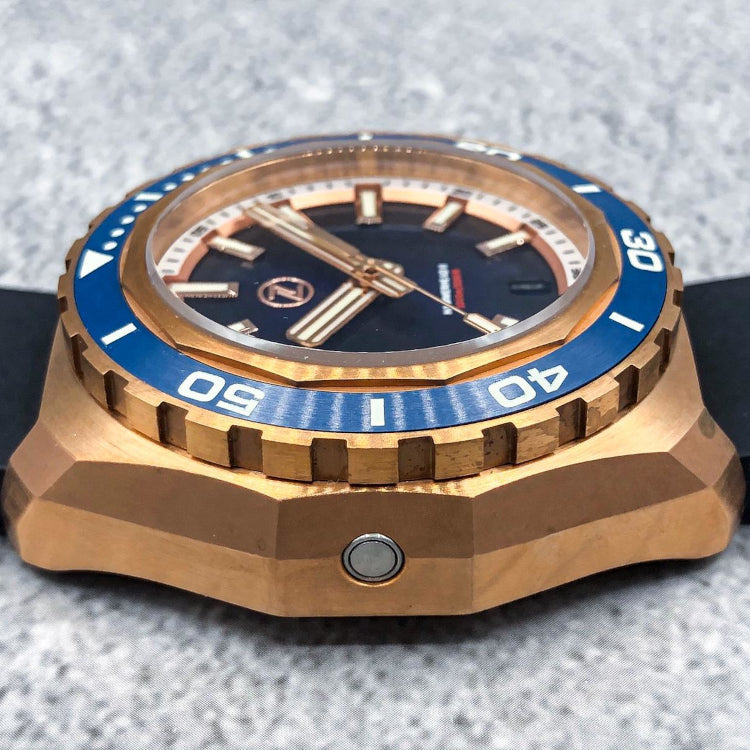ZELOS HAMMERHEAD 1000M BRONZE 'MIDNIGHT BLUE'