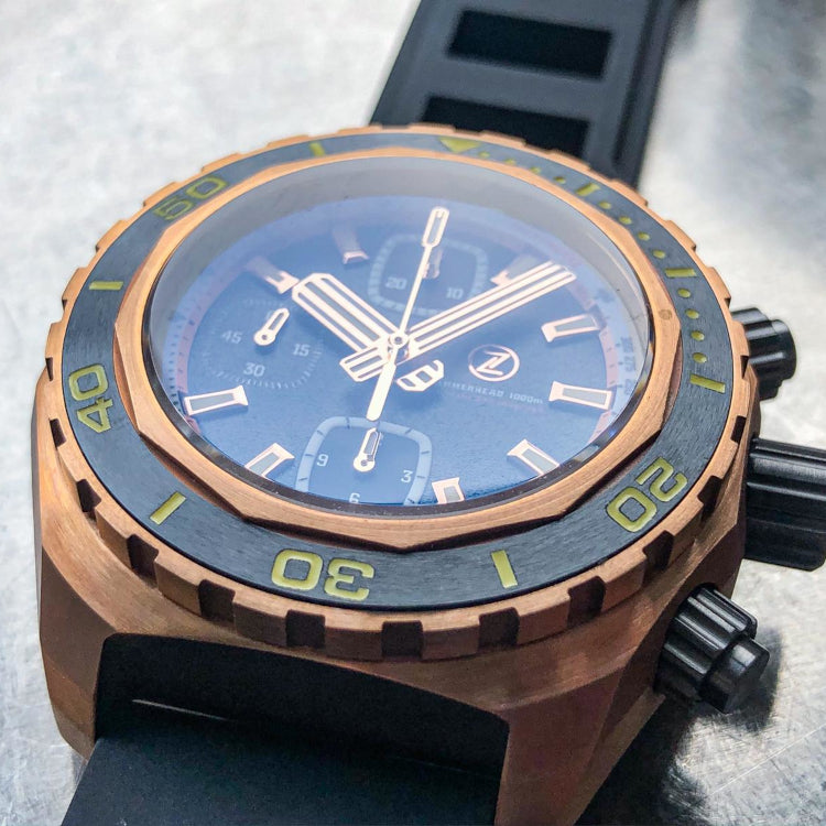 Zelos Hammerhead Zelos Dive Watch ZELOS HAMMERHEAD 1000M BRONZE