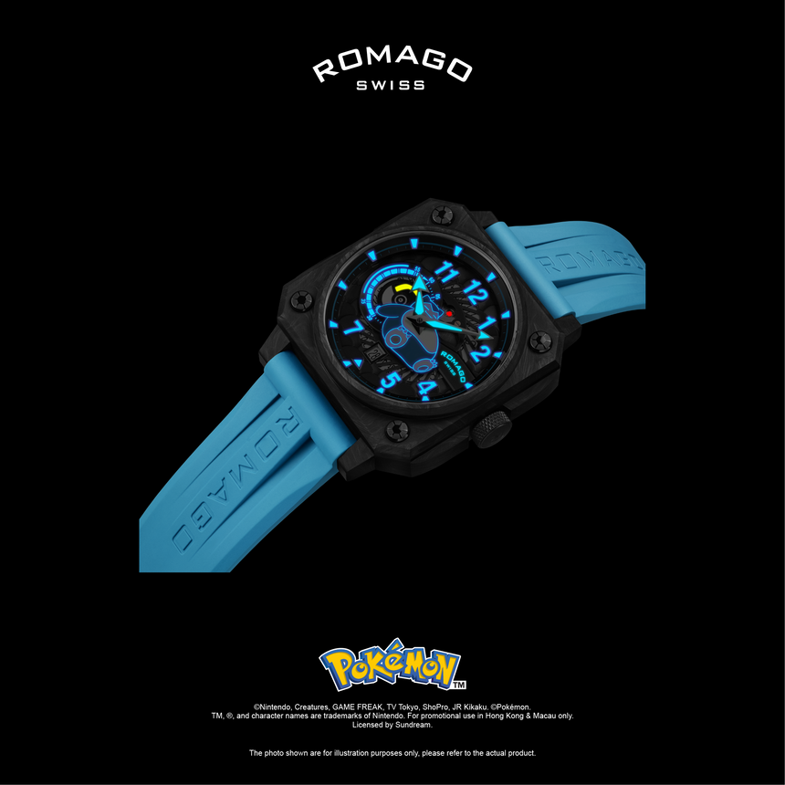 Romago POKÉMON COLLECTION (AVAILABLE FOR SALE IN HONG KONG & MACAU ONLY)RM112-BU