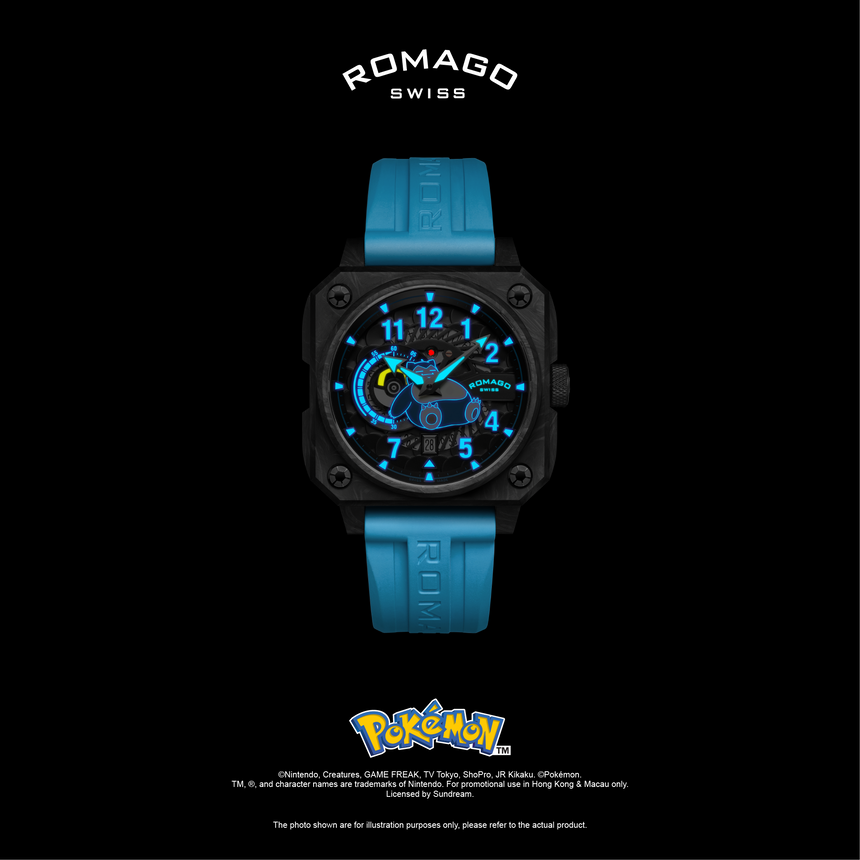 Romago POKÉMON COLLECTION (AVAILABLE FOR SALE IN HONG KONG & MACAU ONLY)RM112-BU