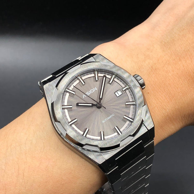 AISION AN-H02 Gun metal dial