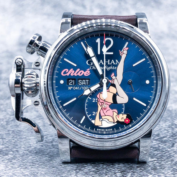 Graham chronofighter nose art sale