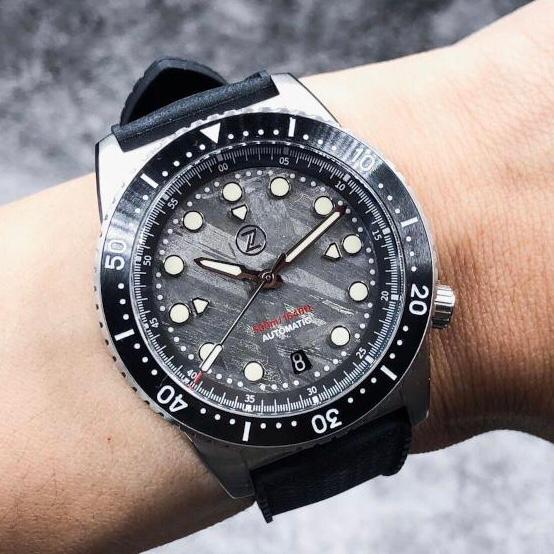 ZELOS MAKO 500M DIVER STEEL METEORITE